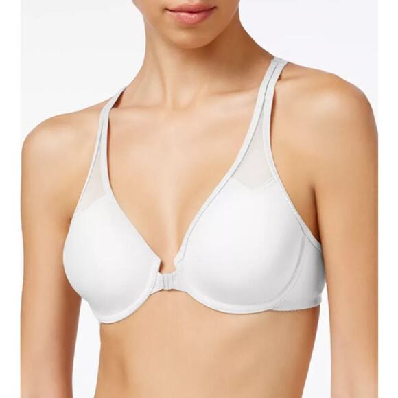 Wacoal Women's White Racerback Underwire Bra Size 32 C - Picture 1 of 6